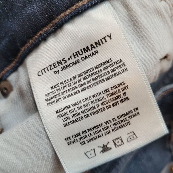 NEW 27 REVOLVE CoH AVEDON DIP DYE OMBRE RAW EDGE ULTRA SKINNY JEANS - Picture 4 of 14